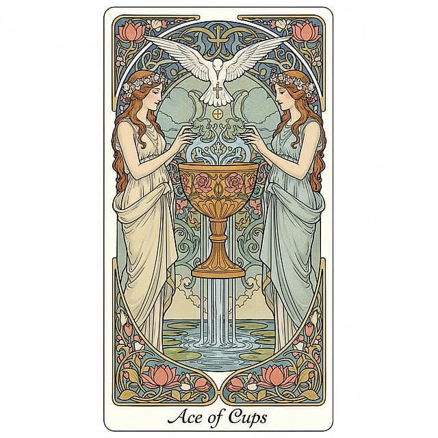 Ace of Cups Upright