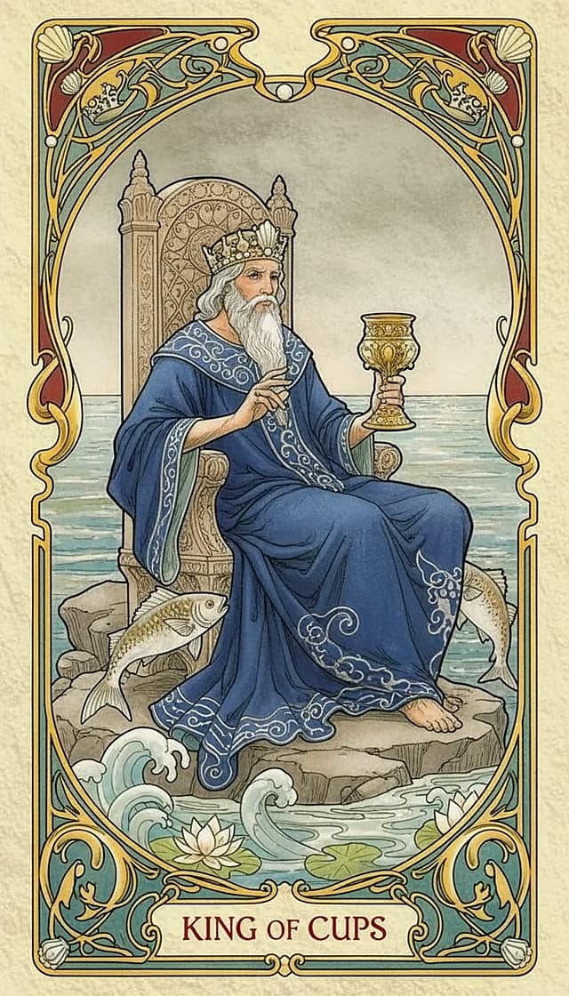 King of Cups Upright