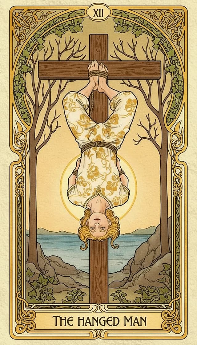 The Hanged Man Upright