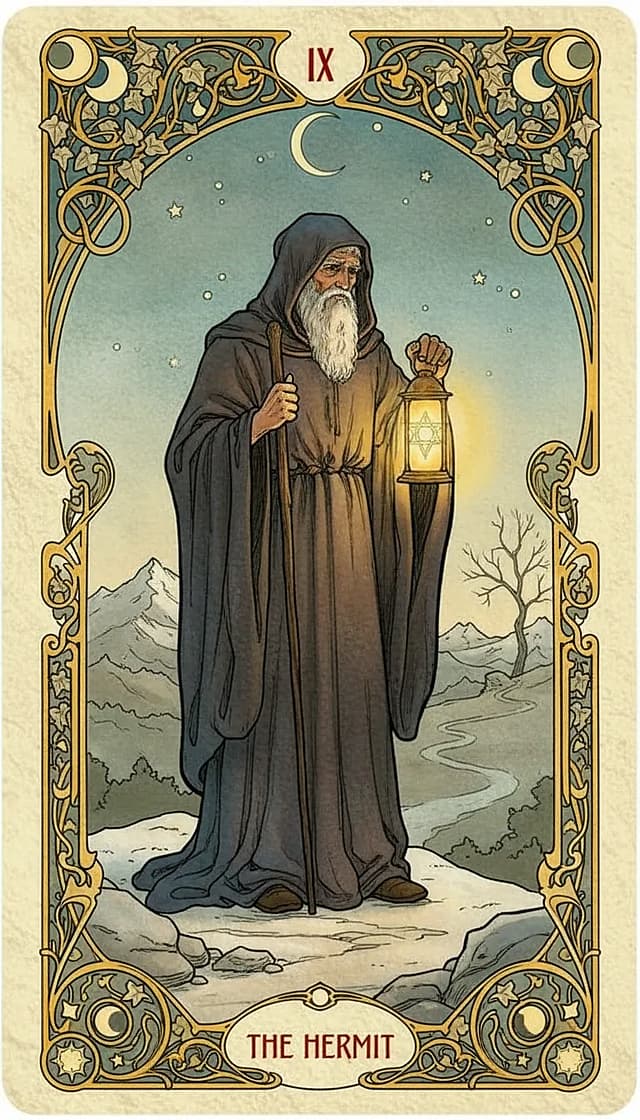 The Hermit Upright
