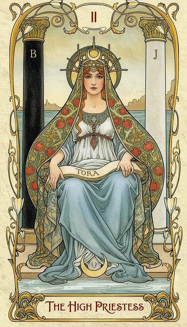 The High Priestess Upright