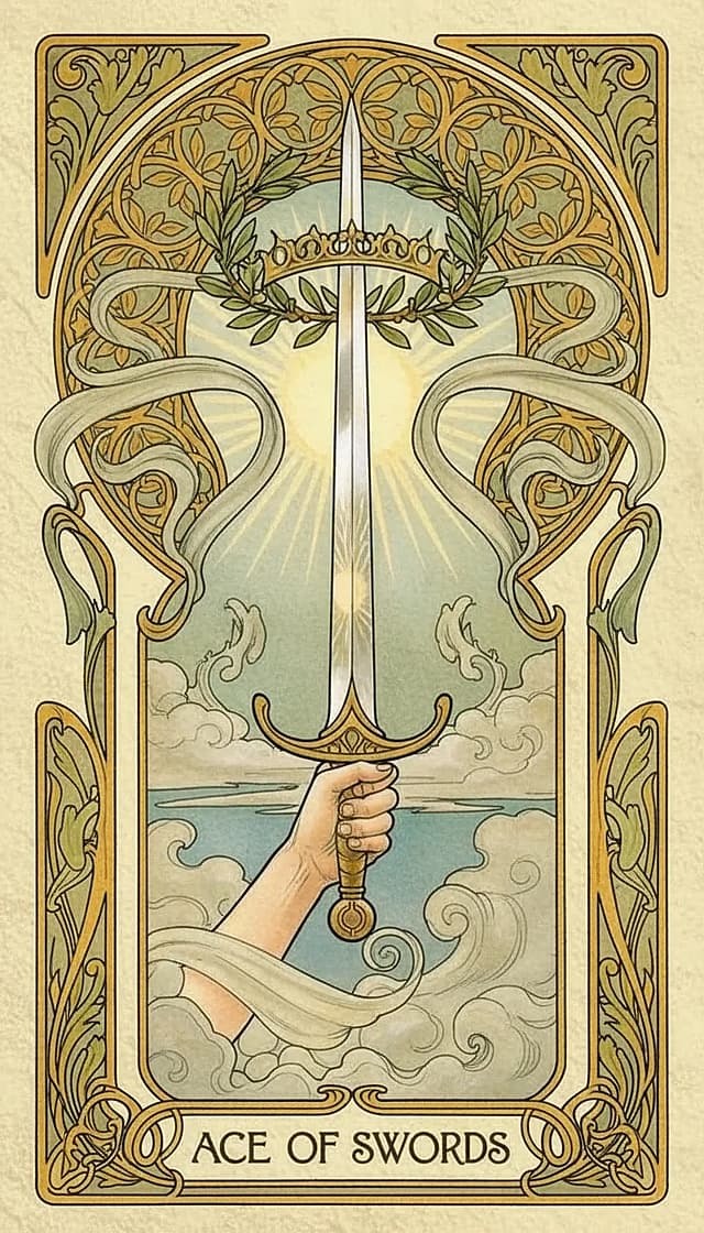 Ace of Swords Upright