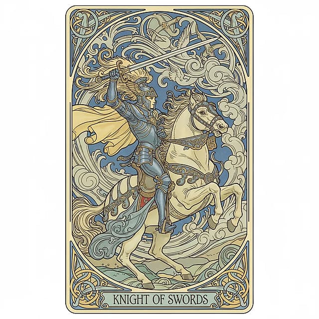 Knight of Swords Upright