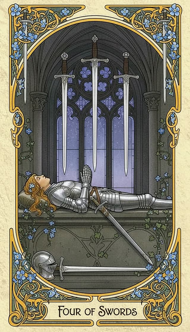 Four of Swords Upright