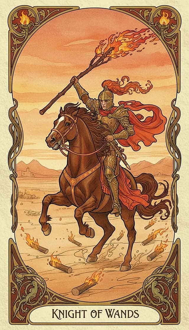 Knight of Wands Upright