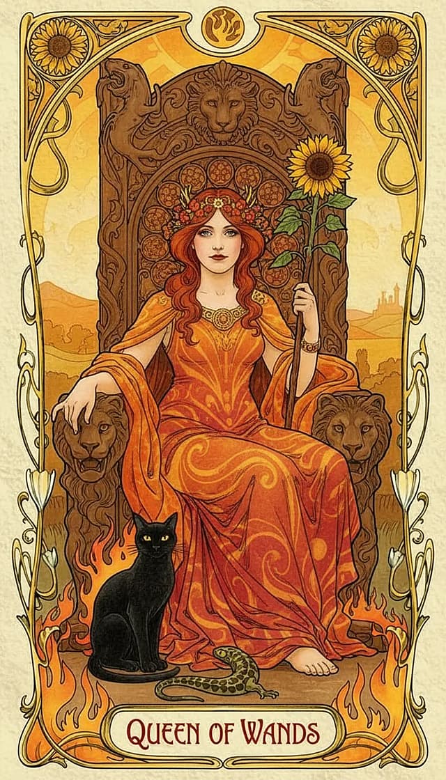 Queen of Wands Upright
